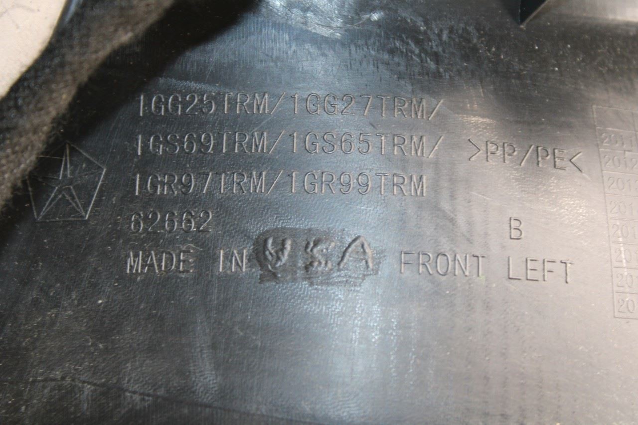 2017 Jeep Grand Cherokee Summit Front Left Side Door Trim Panel 5SU692T5AD OEM - Alshned Auto Parts