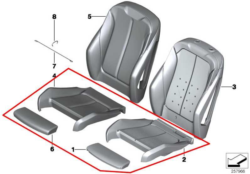 2017-20 BMW 430i xDrive Front Driver Left Side Seat Lower Track Frame w/ Cushion - Alshned Auto Parts