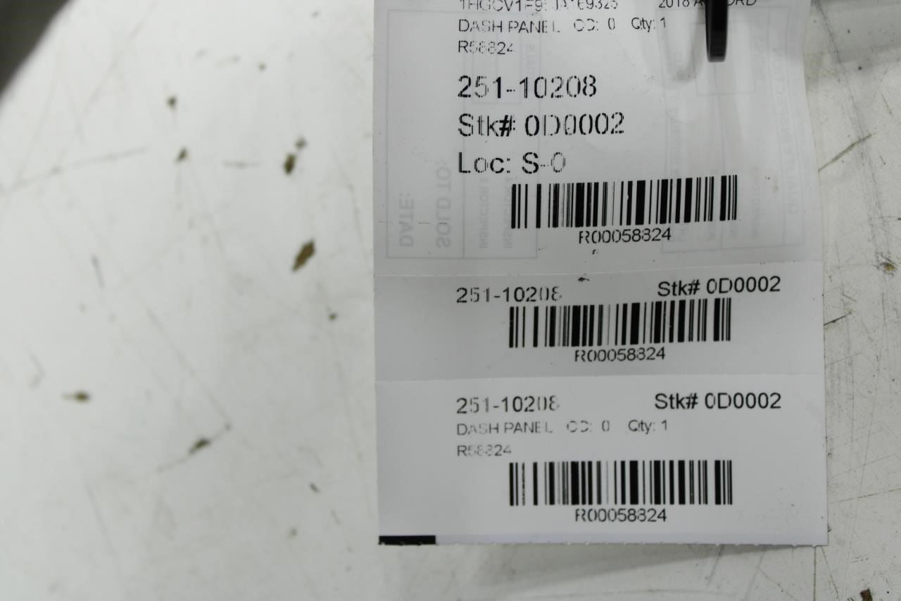 2018-22 Honda Accord Left Side Dash Outside Finish Garnish Molding 77241-TVA-A0 - Alshned Auto Parts