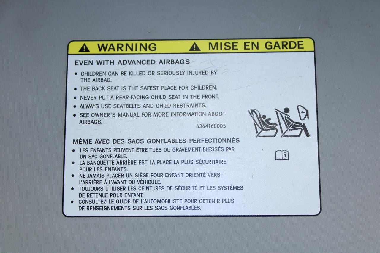 2015-2022 RAM Promaster City Front Right Side Sun Visor w/ Mirror 5YG88LDMAA OEM - Alshned Auto Parts