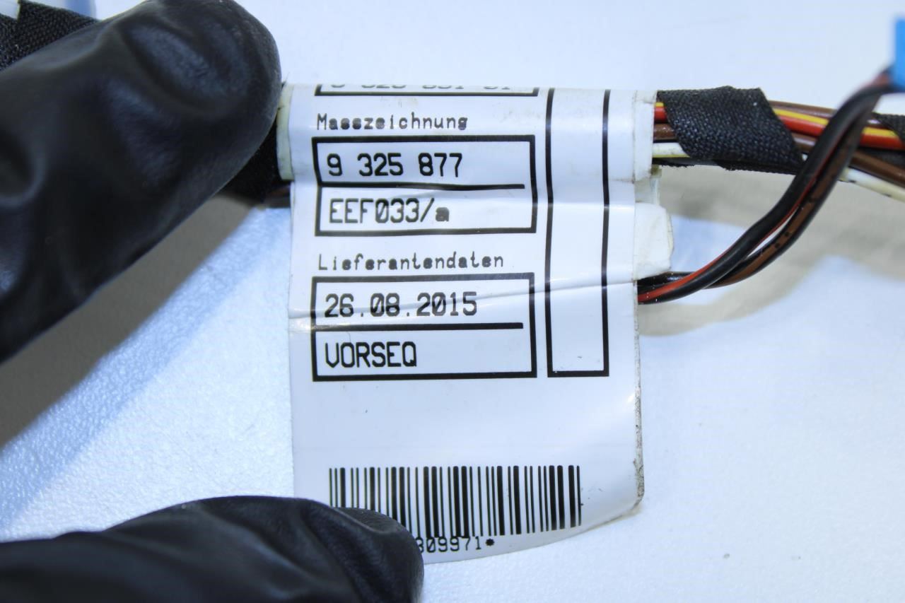 2015-2016 BMW 435i Gran Coupe xDrive Front Left Door Wire Harness 9325891 OEM - Alshned Auto Parts