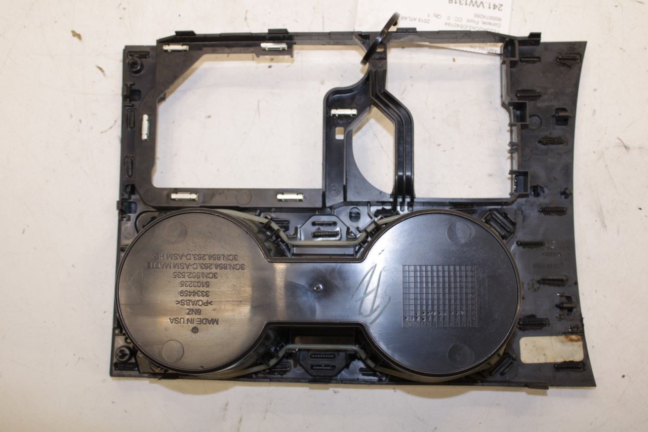 18-23 Volkswagen Atlas S 3.6L AWD Center Console Double Cup Holder 3CN-864-263-C - Alshned Auto Parts