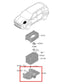 21-23 Hyundai Santa Fe SEL 2.5L Battery Tray Holder Bracket Support 37150-P2000 - Alshned Auto Parts