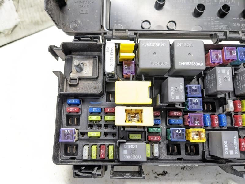 2014 Jeep Wrangler TIPM Totally Integrated Power Module Fuse Box 68217404AC OEM - Alshned Auto Parts