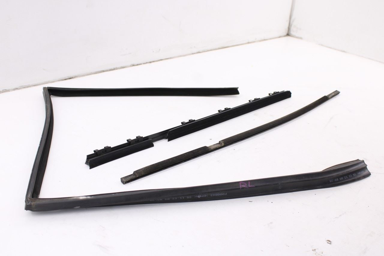 03-12 Land Rover Range Rover HSE Rear LH Door Run Channel w/ Belt Weatherstrips - Alshned Auto Parts