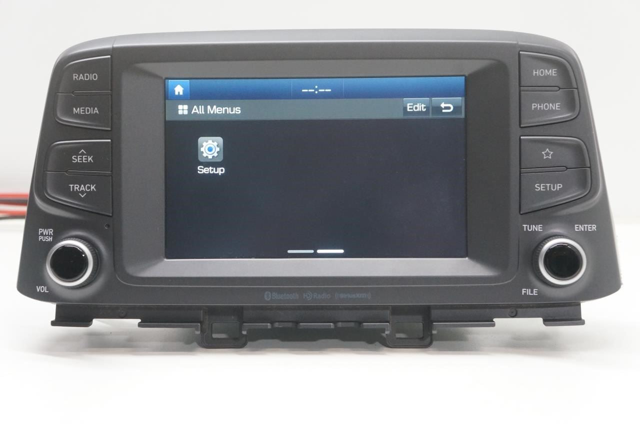 2018-2021 Hyundai Kona Radio Faceplate Control with Receiver and Display *ReaD* - Alshned Auto Parts