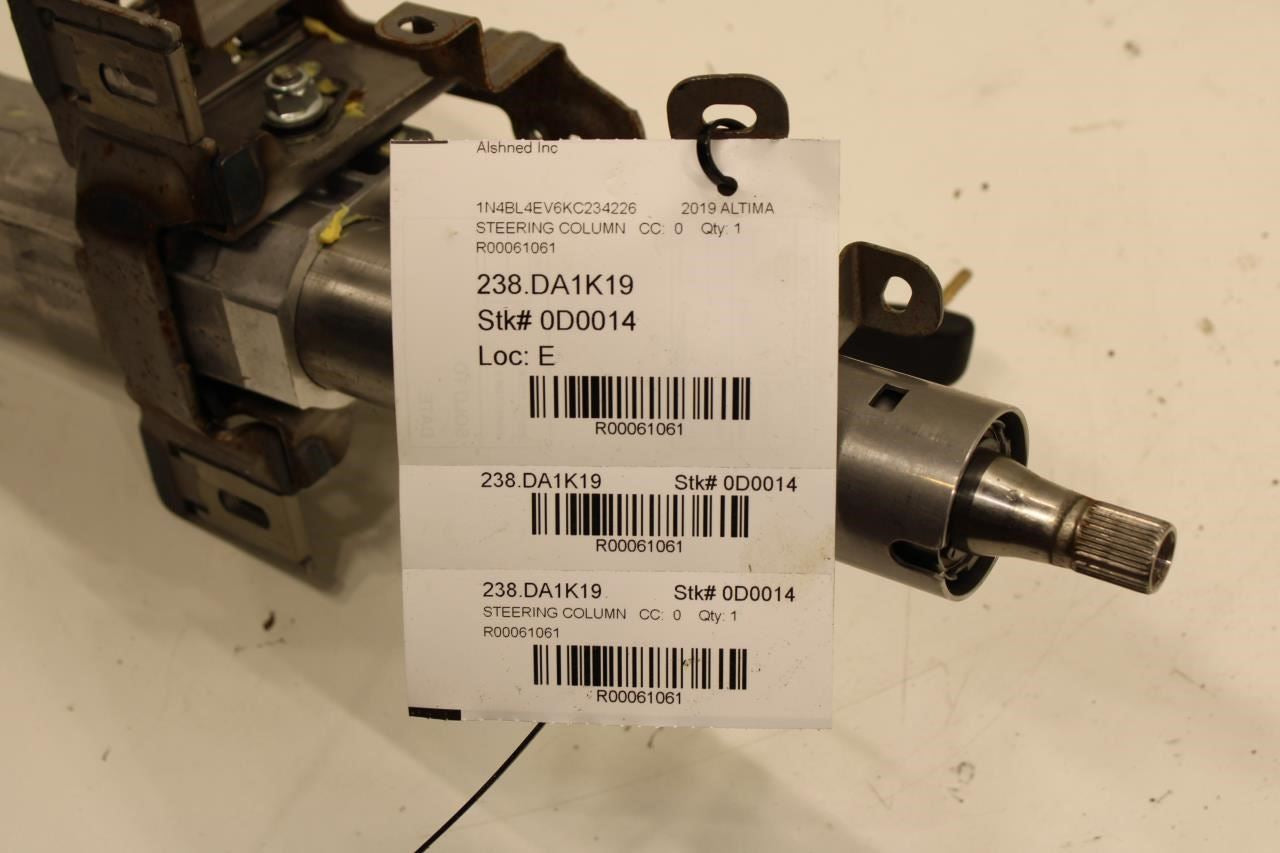 2019-2023 Nissan Altima SL 2.5L FWD Steering Column Assembly 48805-6CA1C OEM - Alshned Auto Parts