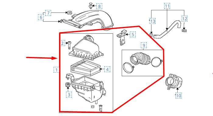 24-25 Chevrolet Trax 1.2L Air Intake Cleaner w/ Outlet Duct and Sensor 42726633 - Alshned Auto Parts