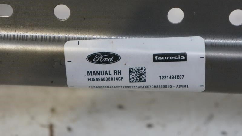 2015-20 Ford F150 Crew Cab Front Passenger Right Side Seat Backrest Upper Frame2