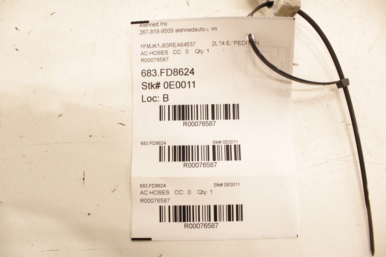 2022-26 Ford Expedition MAX XLT 3.5L 4WD AC Air Conditioner Compressor Line Hose - Alshned Auto Parts