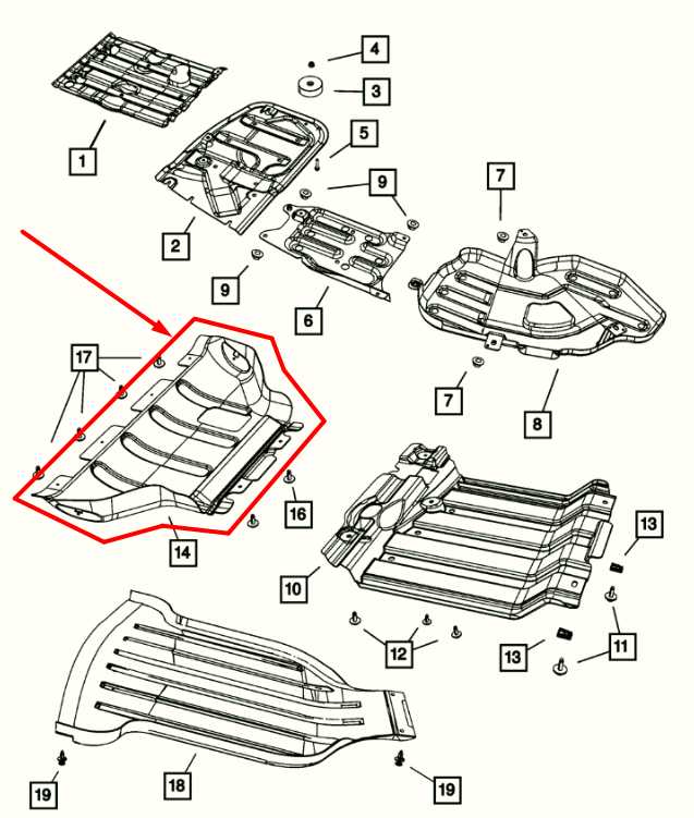 2011-2021 Jeep Grand Cherokee Limited Front Under Engine Belly Pan Splash Shield - Alshned Auto Parts