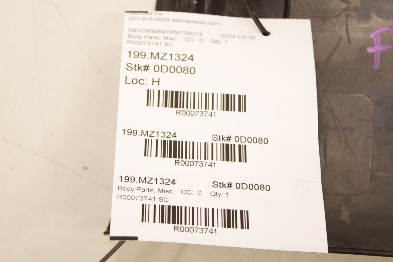20-2025 Mazda CX-30 2.5 S Front Left Driver Side Door Lower Molding DGH951-RB1 - Alshned Auto Parts