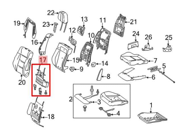 10-16 Mercedes-Benz E350 Sport 4Matic Front Seat Left Side Upper Lumbar Support - Alshned Auto Parts