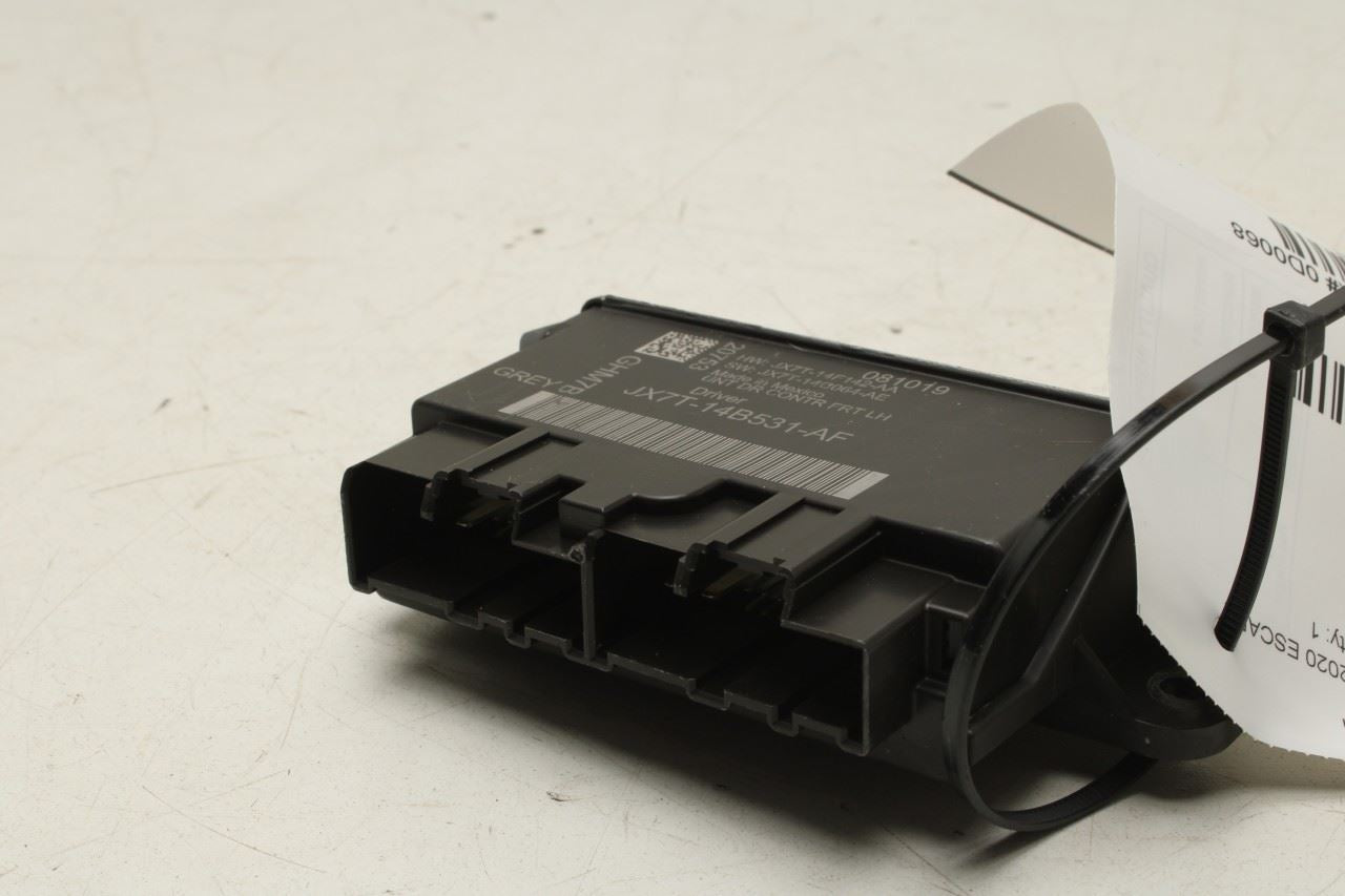 2020-22 Ford Escape SEL Front Left Side Door Control Module JX7T-16B531-AF OEM - Alshned Auto Parts