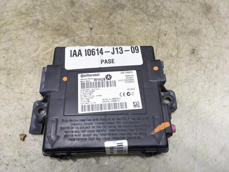 2015 Jeep Grand Cherokee Keyless Entry Receiver Hub Module Unit 68240157AA - Alshned Auto Parts