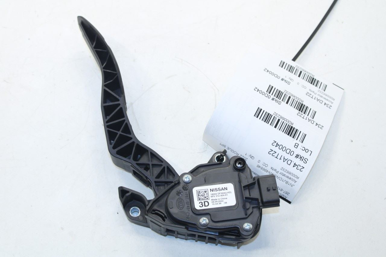 2017-2022 Nissan Rogue Sport SL 2.0L AWD Accelerator Throttle Gas Pedal Sensor - Alshned Auto Parts