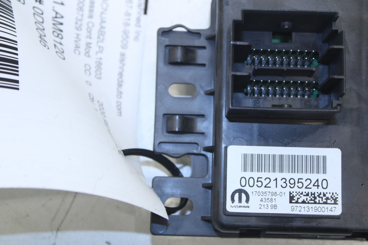 2018-2021 Jeep Renegade Sport AC Heater Temperature Climate Control Module - Alshned Auto Parts