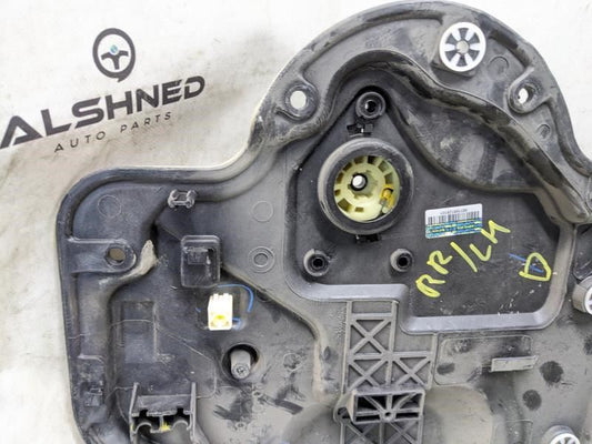 07-17 Jeep Wrangler RR LH Door Window Regulator w/ Carrier Plate 68211903AB OEM - Alshned Auto Parts