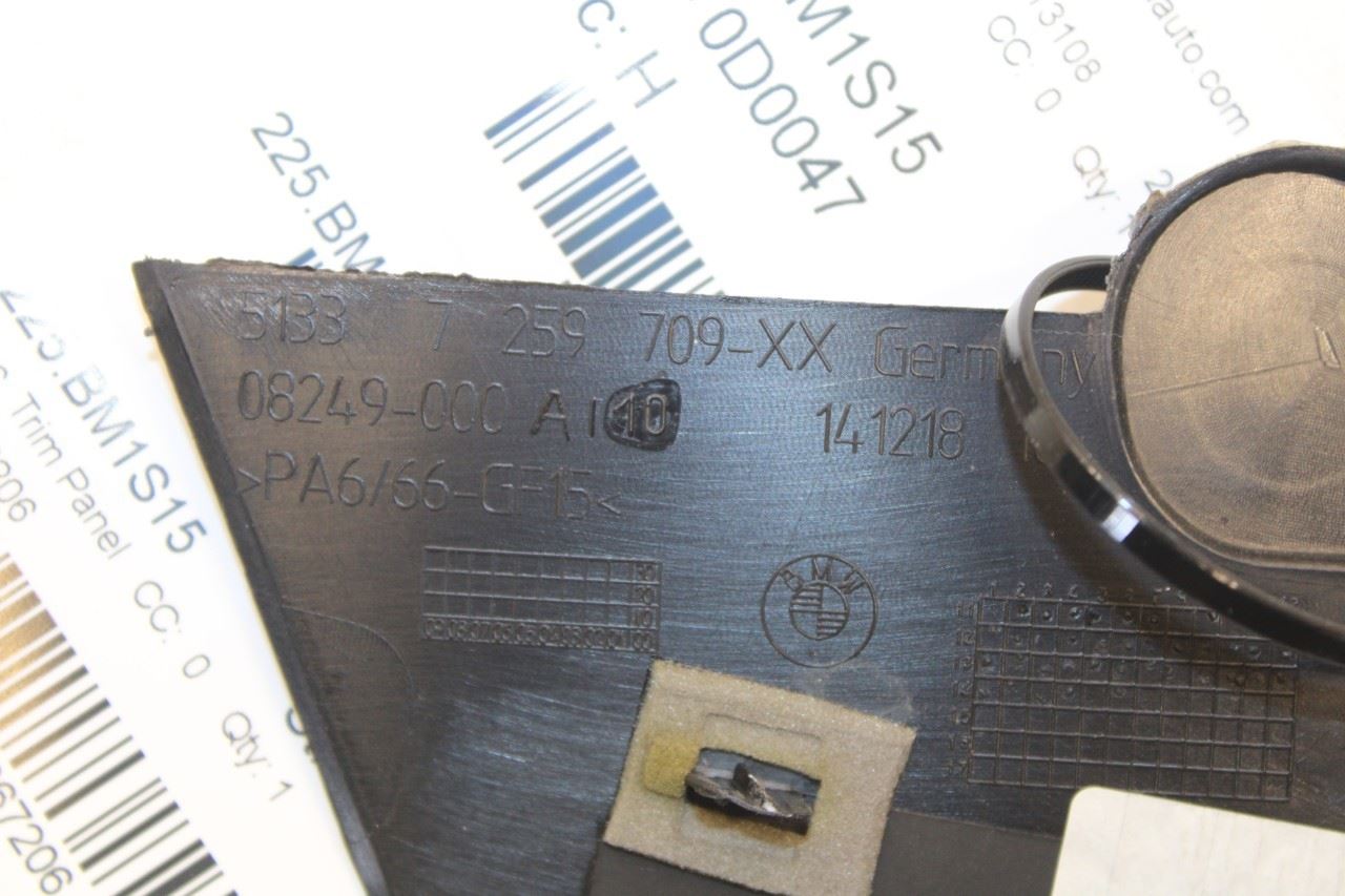 2013-16 BMW 328I xDrive SULEV Rear Left Door Window Frame Trim Cover 51337259709 - Alshned Auto Parts