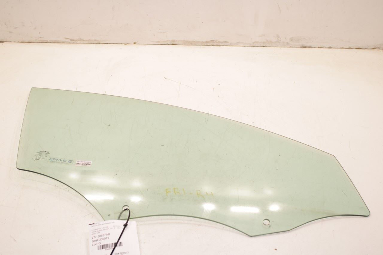 2015-2016 Volvo S60 T5 Premier Front Right Side Door Window Glass 31385415 OEM - Alshned Auto Parts