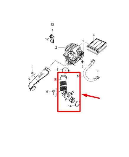 2015-2021 Jeep Renegade Air Intake Duct Tube Hose 68274912AA OEM - Alshned Auto Parts