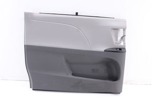 15-17 Toyota Sienna LE Rear Left Slide Door Trim Panel w Sunshade 67063-08220-B0