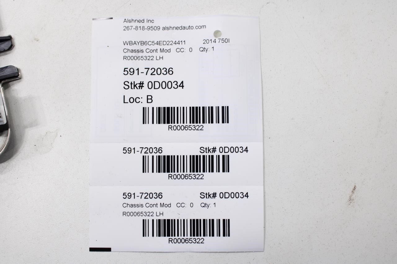 2013-2015 BMW 750I xDrive Footwell Light Control Module 61359313928 OEM - Alshned Auto Parts