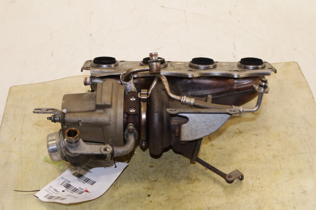 13-17 BMW X3 xDrive28i 2.0L Engine Turbocharger w/ Manifold 78K 11657642469 OEM - Alshned Auto Parts