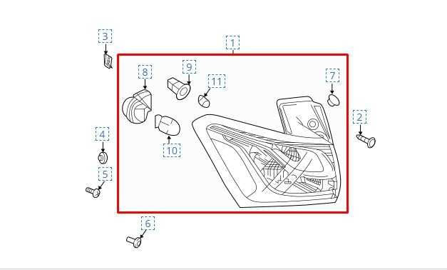 2018-2021 Chevrolet Equinox LT Rear Right Side Tail Light Lamp 84769836 OEM - Alshned Auto Parts