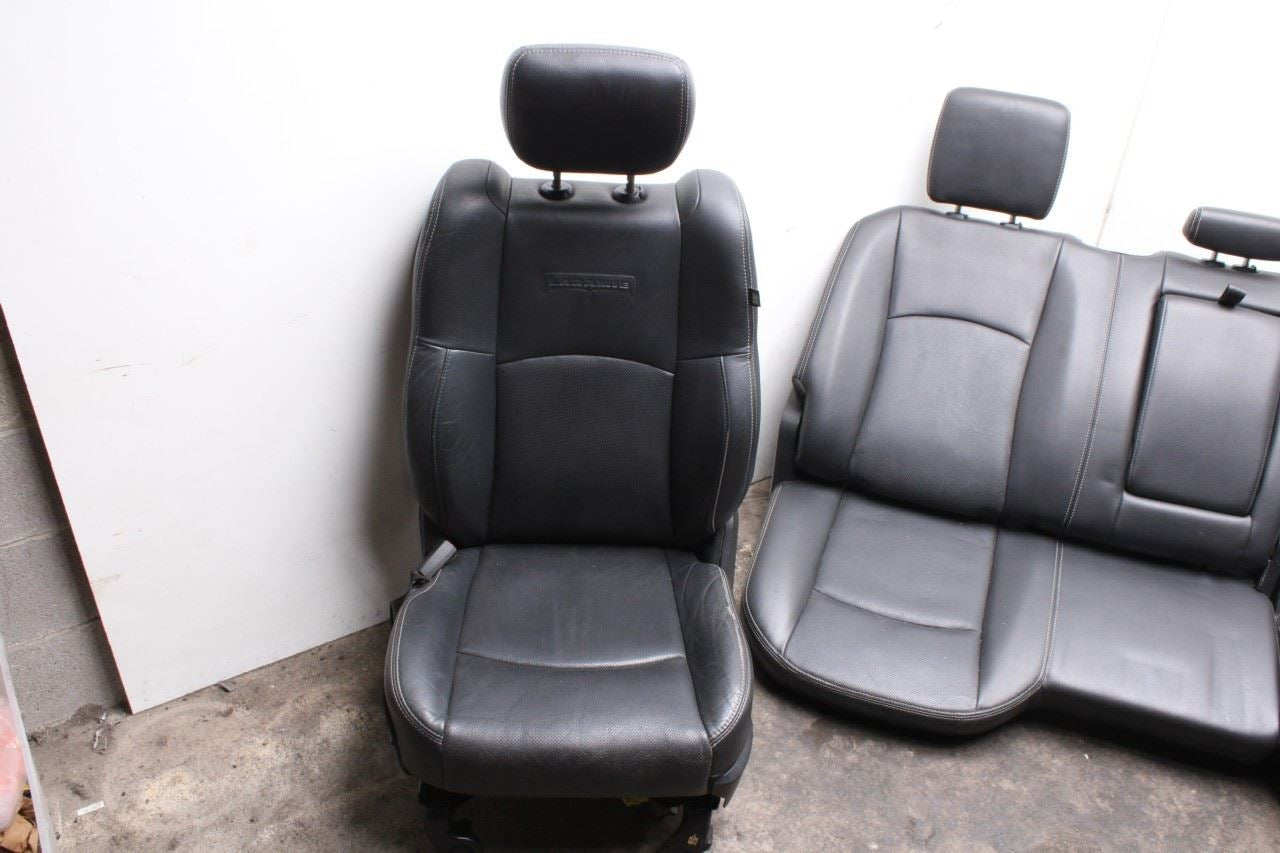 13-17 Ram 1500 Laramie Crew Cab Front and Rear 2nd Row Seat Full Complete *ReaD* - Alshned Auto Parts