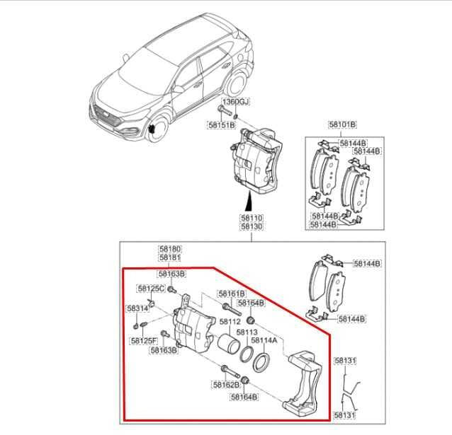 2018-2021 Hyundai Tucson Value Front Right Side Brake Disc Caliper 58190-D3A10 - Alshned Auto Parts