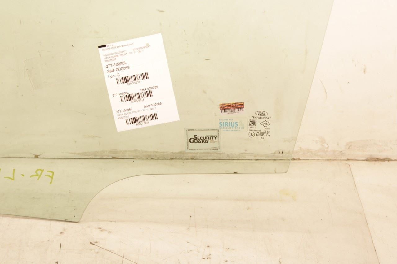 2018-2022 Ford Ecosport SE Front Left Side Door Window Glass LN1Z-5821411-A OEM - Alshned Auto Parts