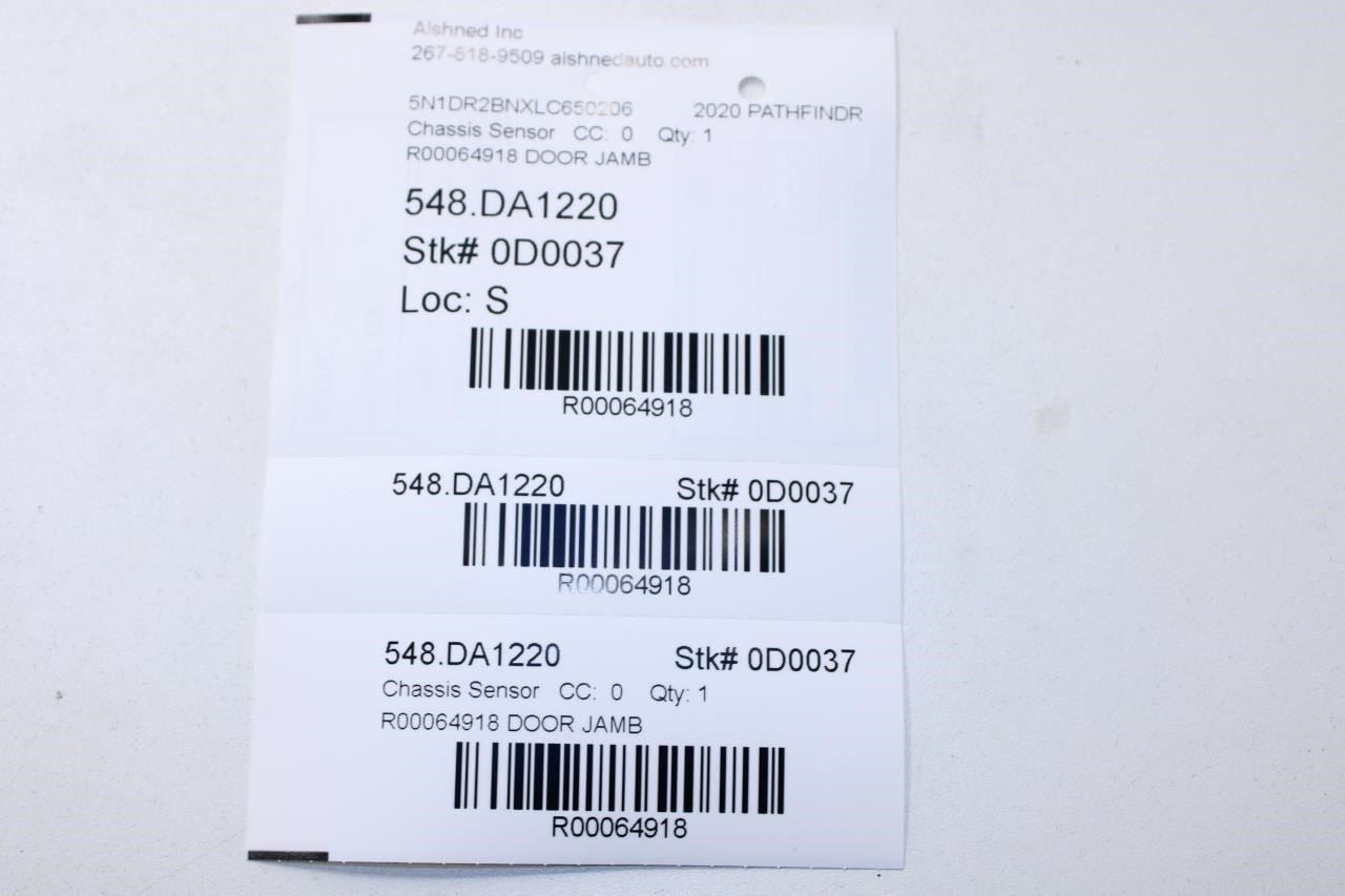 2013-2020 Nissan Pathfinder SV Door Jamb Ajar Switch Set of 4 25360-1HA1C OEM - Alshned Auto Parts
