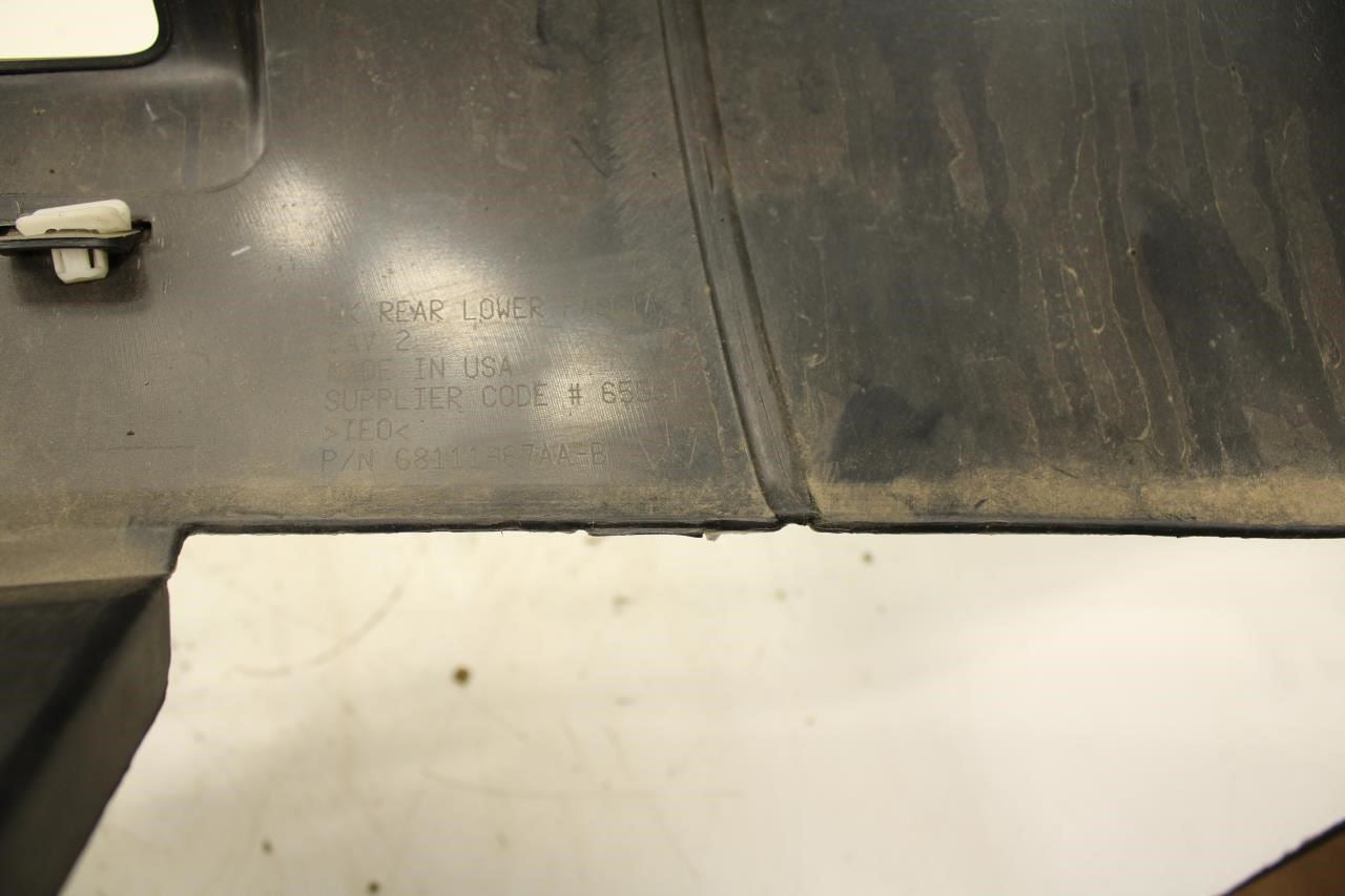2011-2021 Jeep Grand Cherokee Rear Lower Bumper Fascia Cover 68111467AA OEM - Alshned Auto Parts