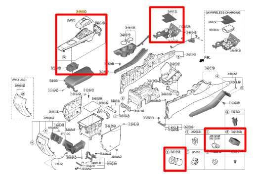 2020-2022 Hyundai Sonata SE Center Console Gear Shifter Panel Trim w/ Switches - Alshned Auto Parts