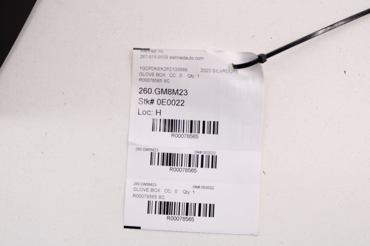2022-25 Chevrolet Silverado LT-L Glove Box Door Storage Compartment 85121719 OEM - Alshned Auto Parts