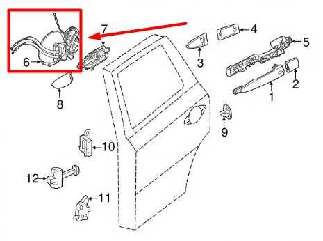 2014-20 Infiniti QX60 Rear Left Driver Door Lock Latch Actuator 82501-3JA0B OEM - Alshned Auto Parts