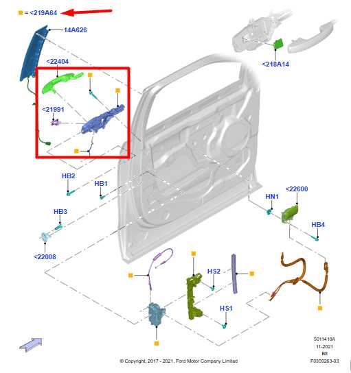 18-24 Ford Expedition Front Left Door Exterior Handle JL1B-7822465-BJ OEM *ReaD* - Alshned Auto Parts