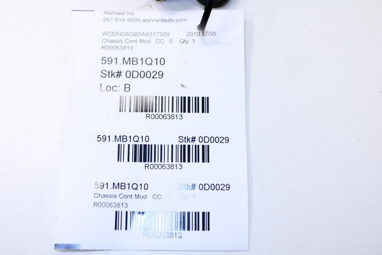 2007-2013 Mercedes-Benz S550 Rear Left Side Door Control Module 221-900-78-01 - Alshned Auto Parts