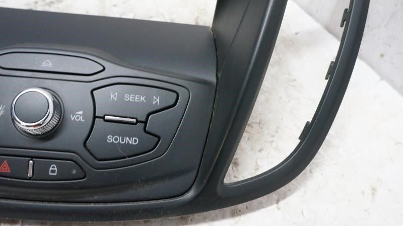 13-15 Ford Escape Radio Control Panel 8" Screen Faceplate CJ54-18835-CG OEM - Alshned Auto Parts