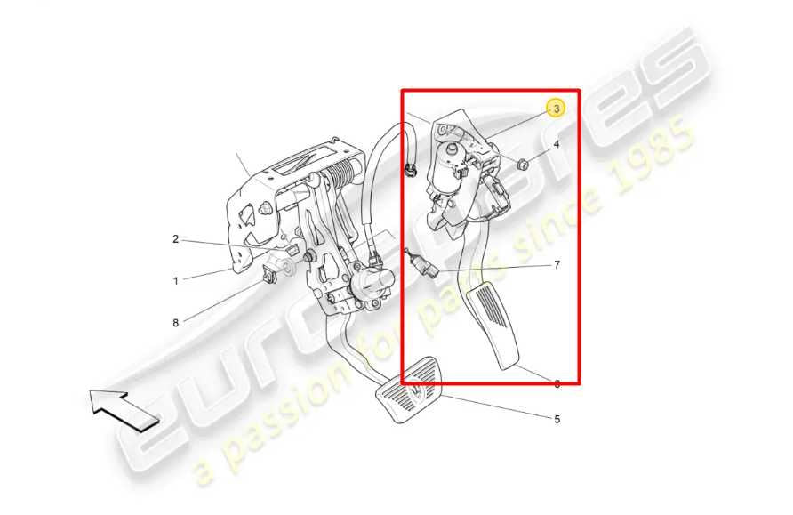 2016-2017 Maserati Ghibli S Q4 3.0L AWD Accelerator Throttle Gas Pedal Sensor - Alshned Auto Parts