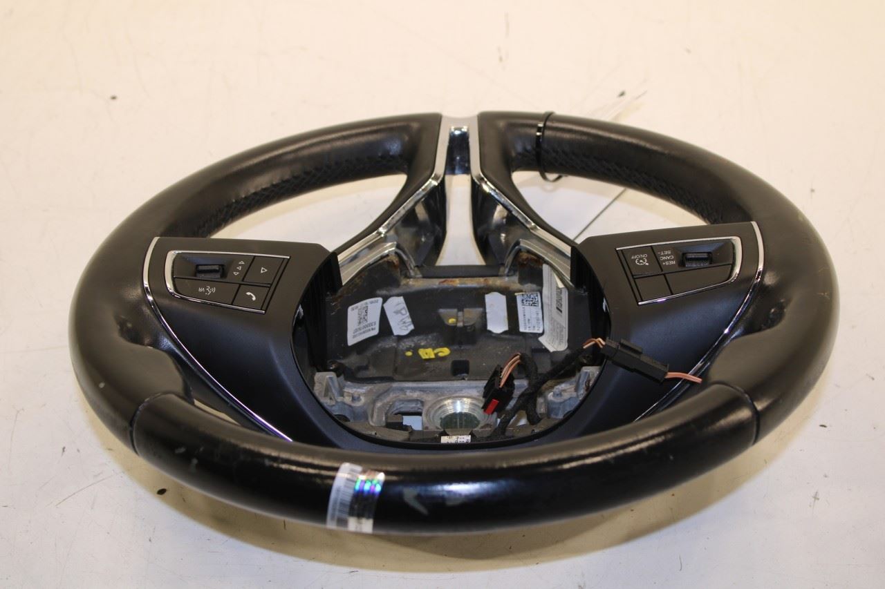 2014-21 Maserati Ghibli S Q4 3.0L AWD Steering Wheel Leather w/ Control Buttons - Alshned Auto Parts