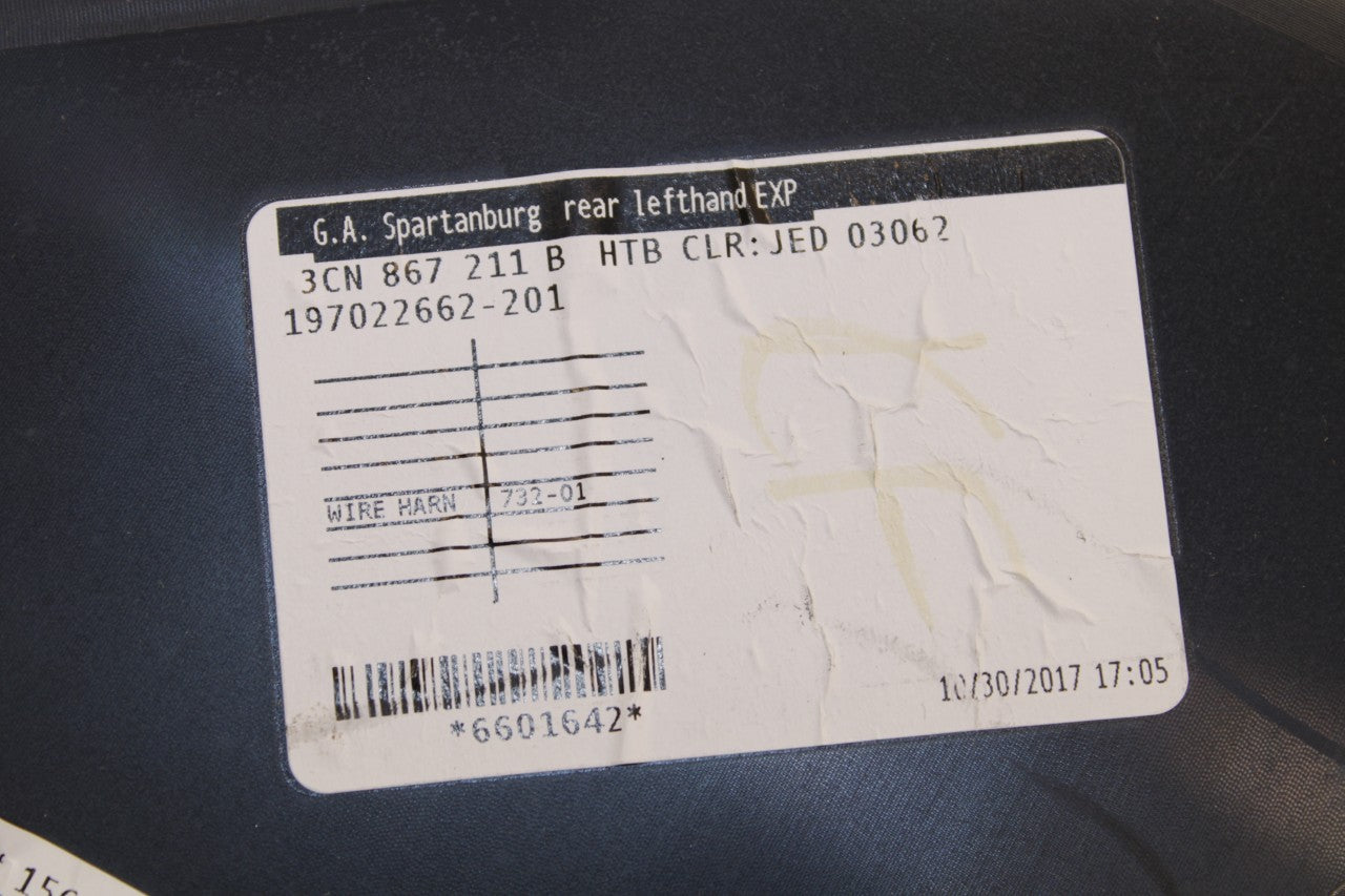 2018-2021 Volkswagen Atlas S Rear Left Driver Door Trim Panel 3CN867211BHTB OEM - Alshned Auto Parts