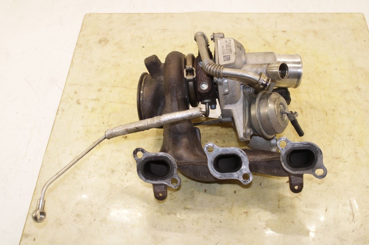 14-20 Maserati Ghibli S Q4 3.0L AWD Right Side Engine Turbocharger Manifold 57K - Alshned Auto Parts