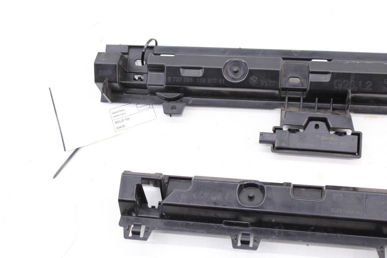 23-25 BMW 430i xDrive Gran Coupe Left Side Rocker Panel Mount Strip Bracket Set - Alshned Auto Parts