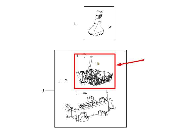 2020-24 Jeep Gladiator 3.6L Transfer Case Shifter Gear Selector Lever 4670723AA - Alshned Auto Parts