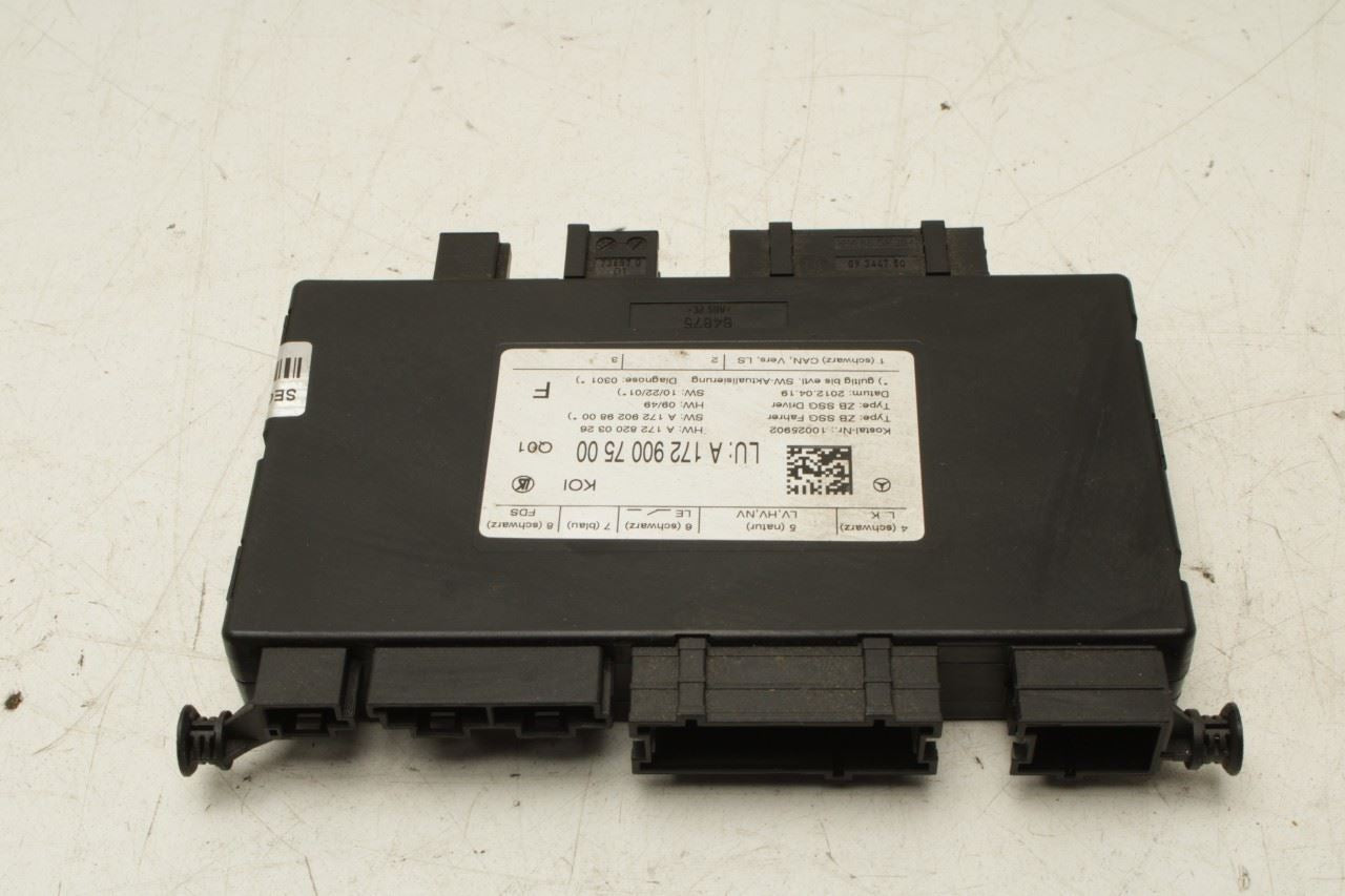 2010-2016 Mercedes-Benz E350 Sport 4MATIC Front Left Side Seat Control Module - Alshned Auto Parts