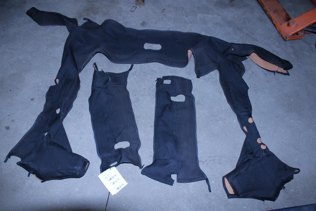 2011-18 Jeep Wrangler Right and Left Roll Sport Bar Padding Cover Set 1AH62DX9AG - Alshned Auto Parts