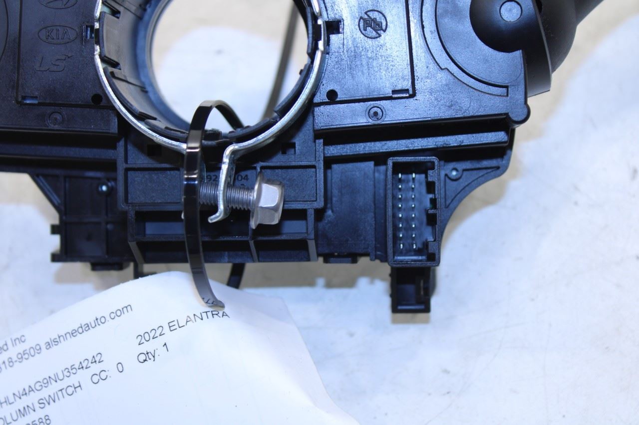 2021-23 Hyundai Elantra SEL 2.0L Steering Column Light Turn Signal Wiper Switch - Alshned Auto Parts