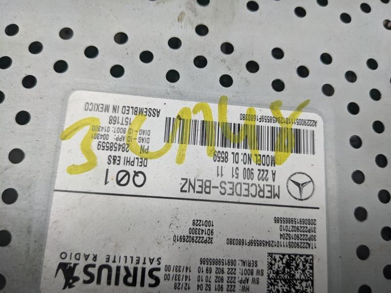 2015-2018 Mercedes-Benz C300 Sirius Satellite Radio Receiver 2229005111 OEM10